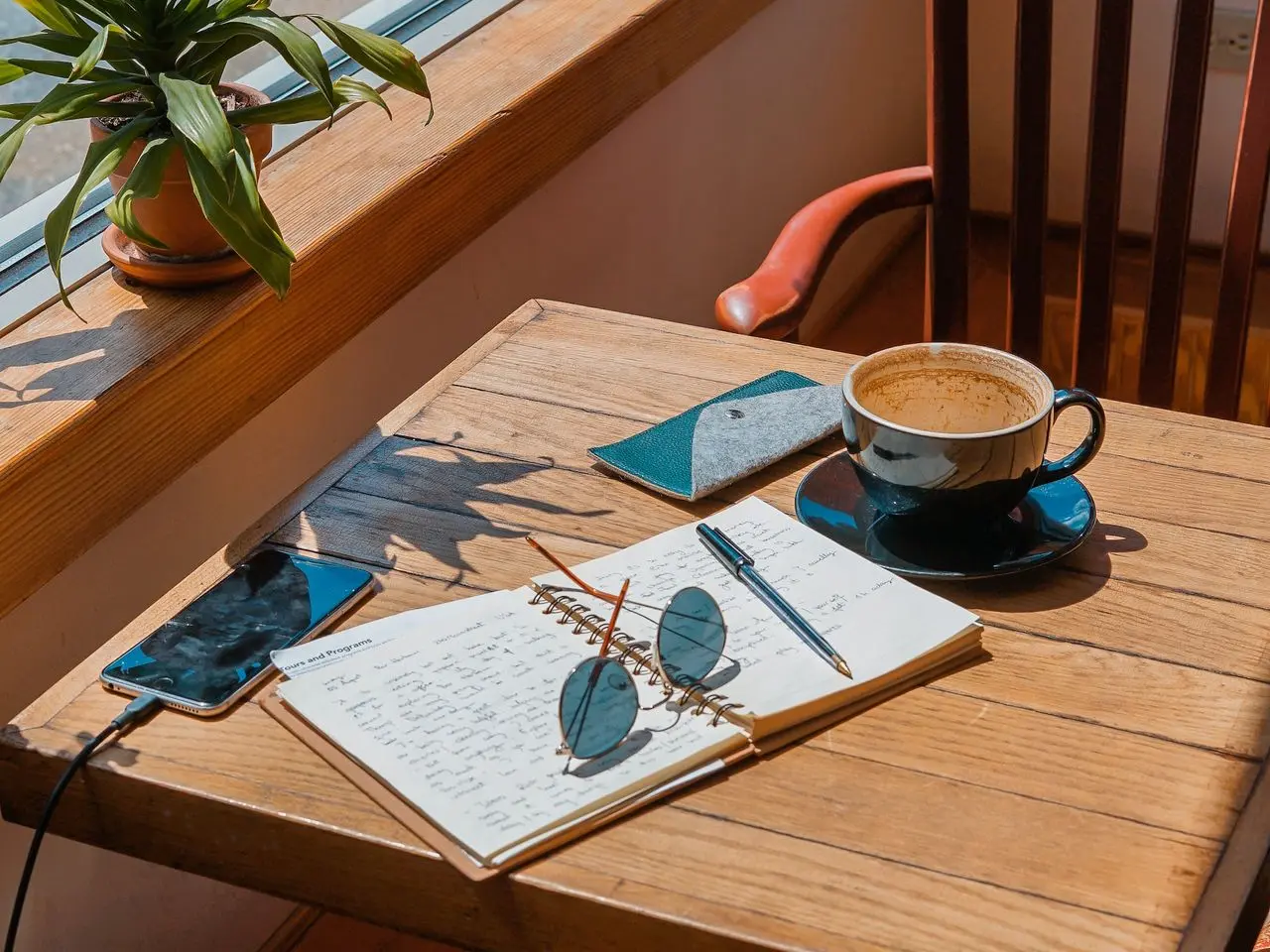 green leafed plant near table